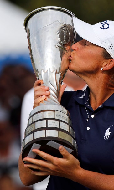 Angela Stanford wins Evian for first major title